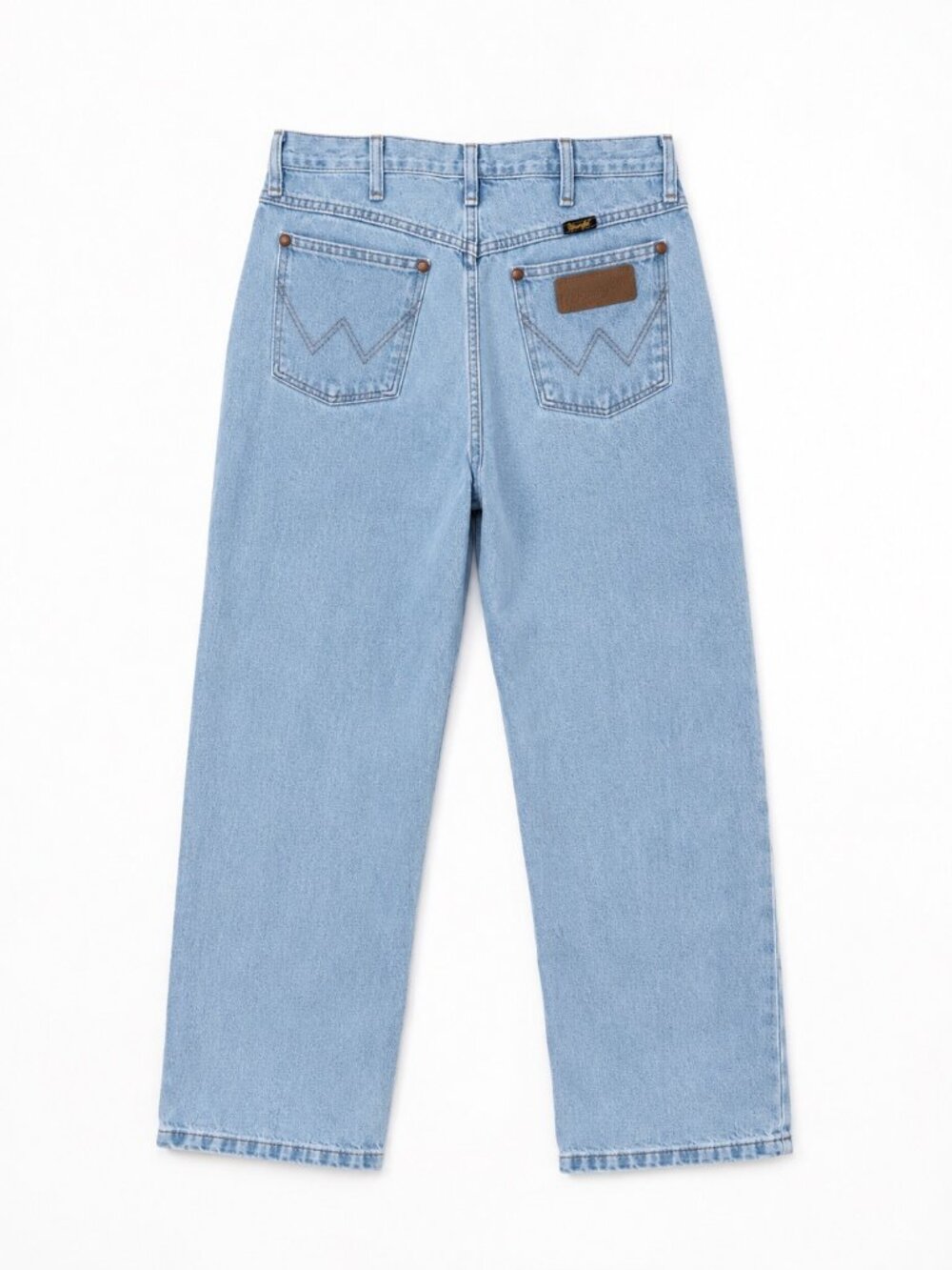 Vintage Wrangler Light Wash Straight Leg Jeans Men’s 31x32 USA Made